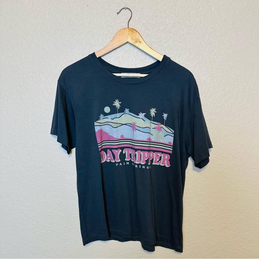 Anthropologie Letluv Day Tripper Palm Spings Graphic Tee | Size: Small